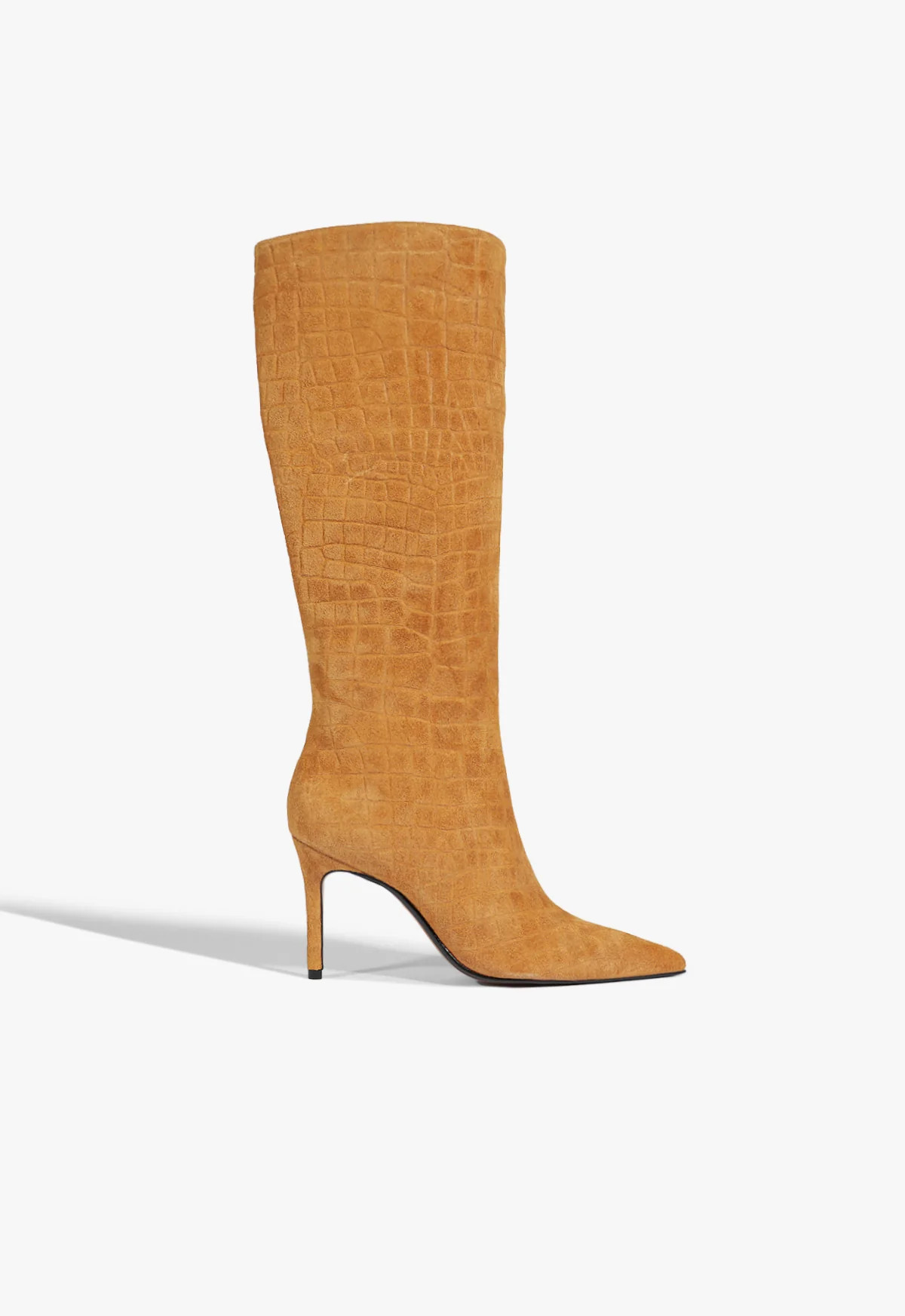 Light Brown Croc Boot Mary | SCHUTZ | Schutz (US)