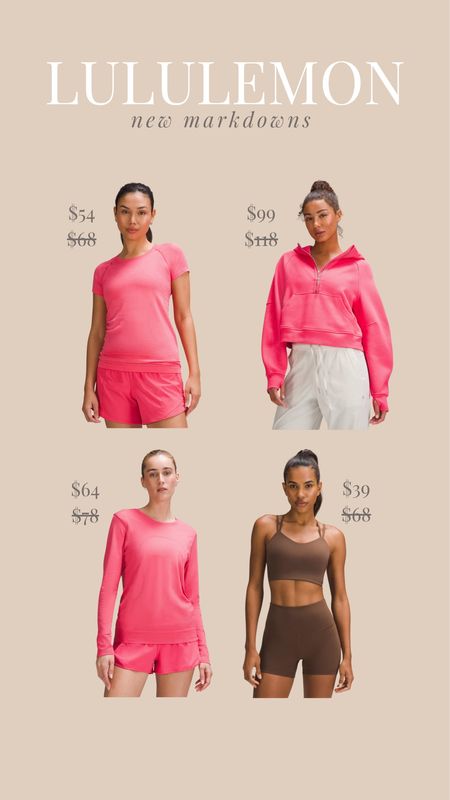 New lululemon markdowns! Loving these workout top styles for Pilates and they’re all on sale! 

Lululemon, workout tops, workout finds, activewear, markdowns

#LTKfindsunder50 #LTKfindsunder100