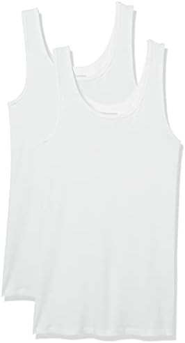 Amazon Essentials Women's Slim-Fit Tank Top, Pack of 2 | Amazon (US)