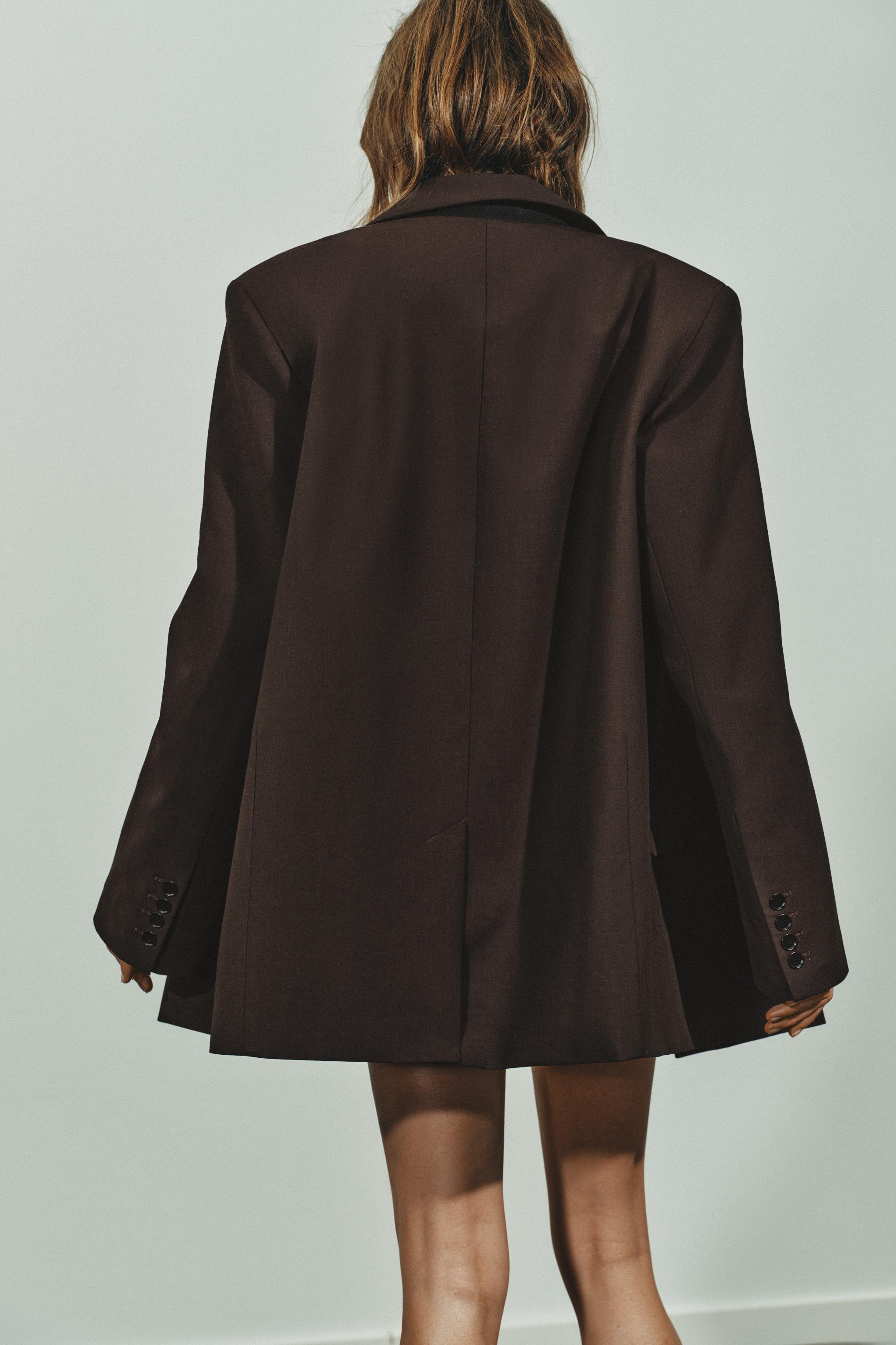 OVERSIZE DOUBLE-BREASTED BLAZER | Zara UK