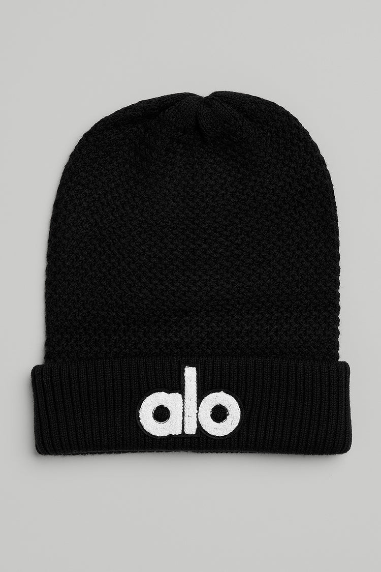 Cool Skies Beanie - Black | Alo Yoga (US)
