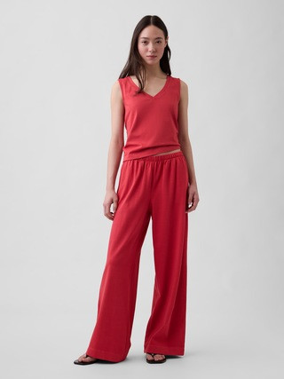 Knit Wide-Leg Pants | Gap (CA)