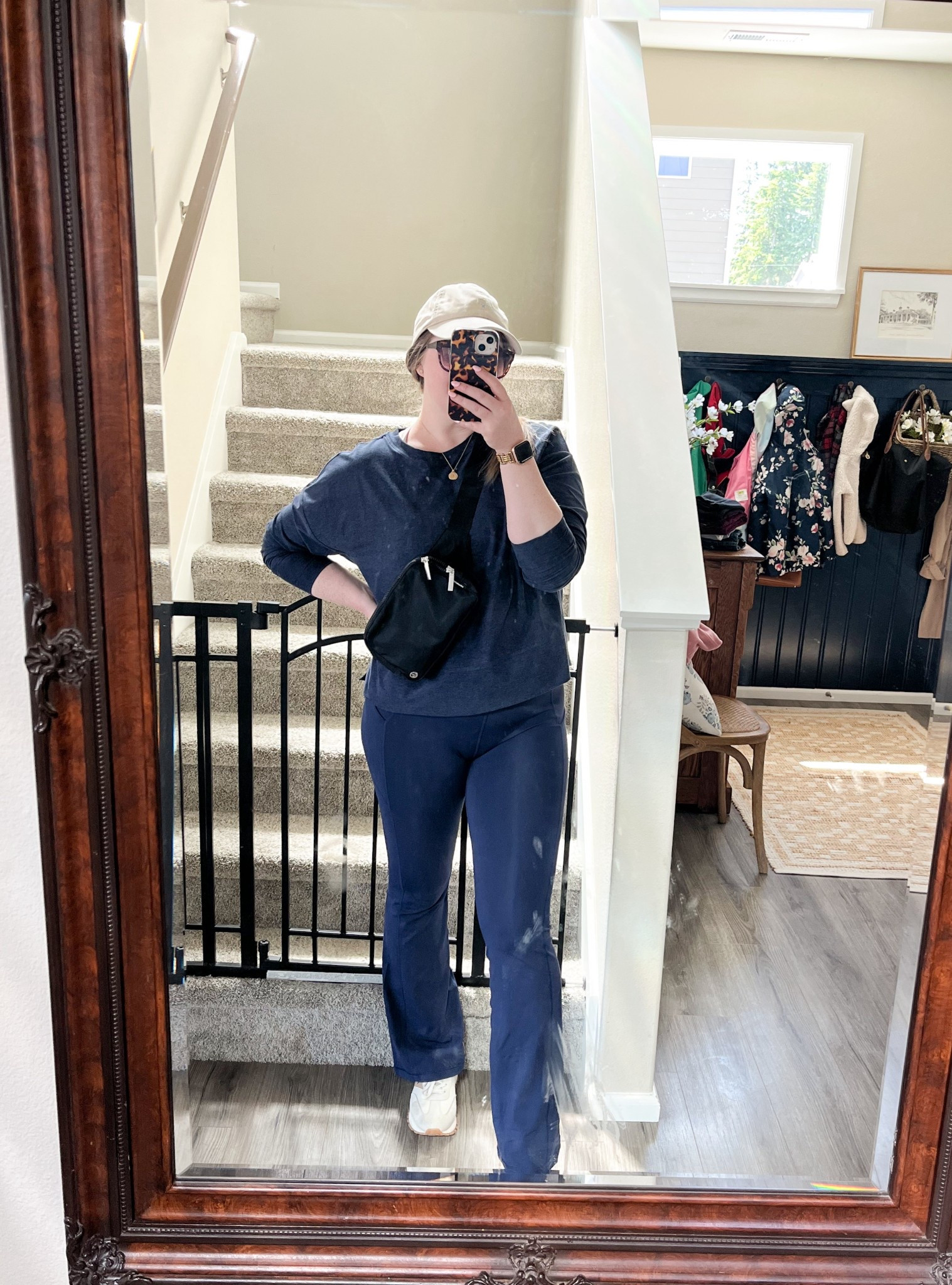 Fabletics oasis leggings. Tts- wearing M regular length. 
I’m just shy of 5’7” and I would order these pants long next time.

#LTKStyleTip #LTKFindsUnder100 #LTKActive