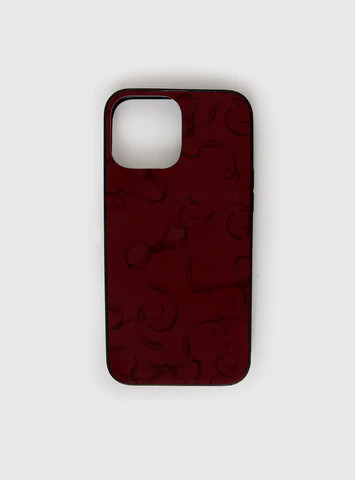 Love Is Alive iPhone Case Red | Princess Polly US