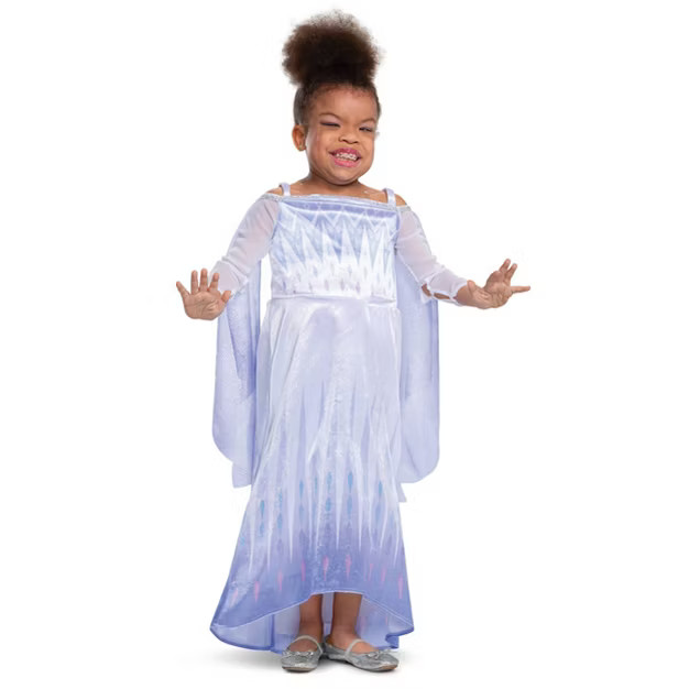 Kids' Adaptive Disney Frozen Elsa Snow Queen Halloween Costume | Target
