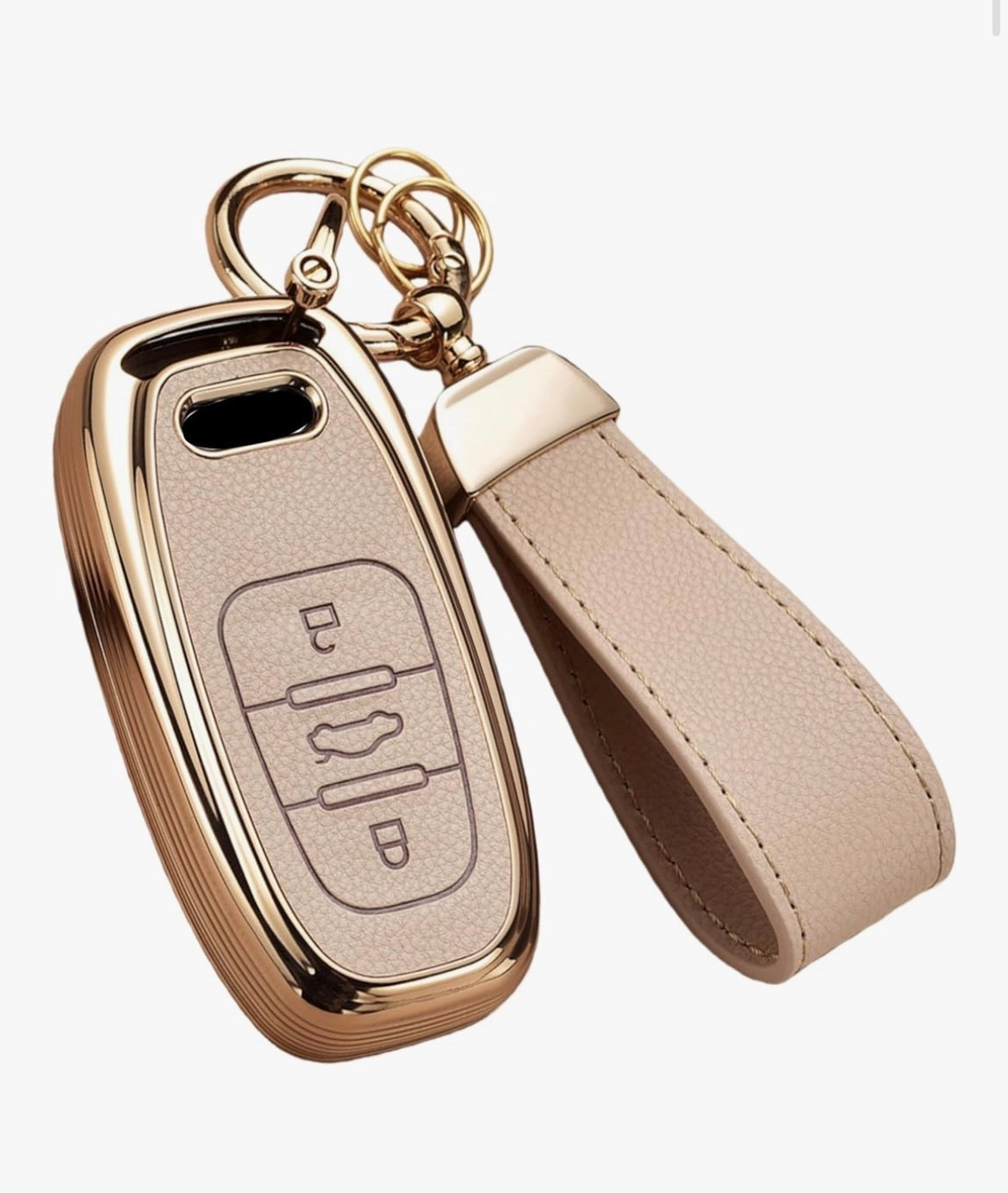 Key fob cover - this is for a 2018 Audi but they make them for many makes and models. 

#LTKTravel #LTKmorningroutine #LTKSeasonal