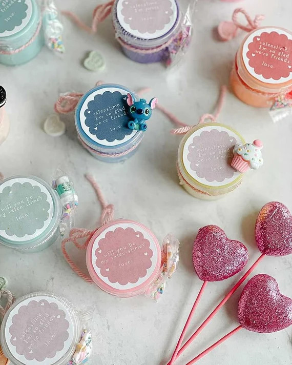 Slime Classroom Valentine's Day Printable  Non Candy | Etsy | Etsy (US)