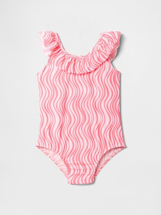 babyGap Swim Ruffle One-Piece | Gap Factory