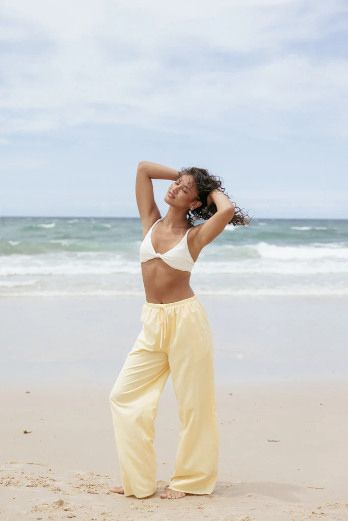 Ember Cotton Pants - Butter Yellow | Petal & Pup (AU)