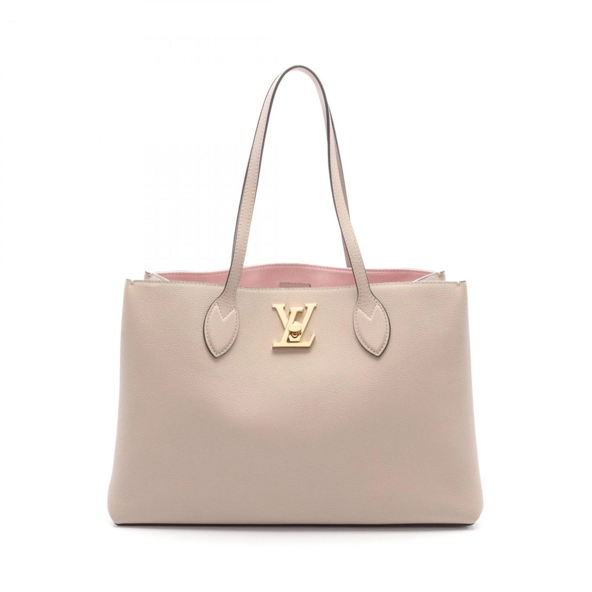 Louis Vuitton Leather Tote Bag (Pre-Owned) | Shop Simon
