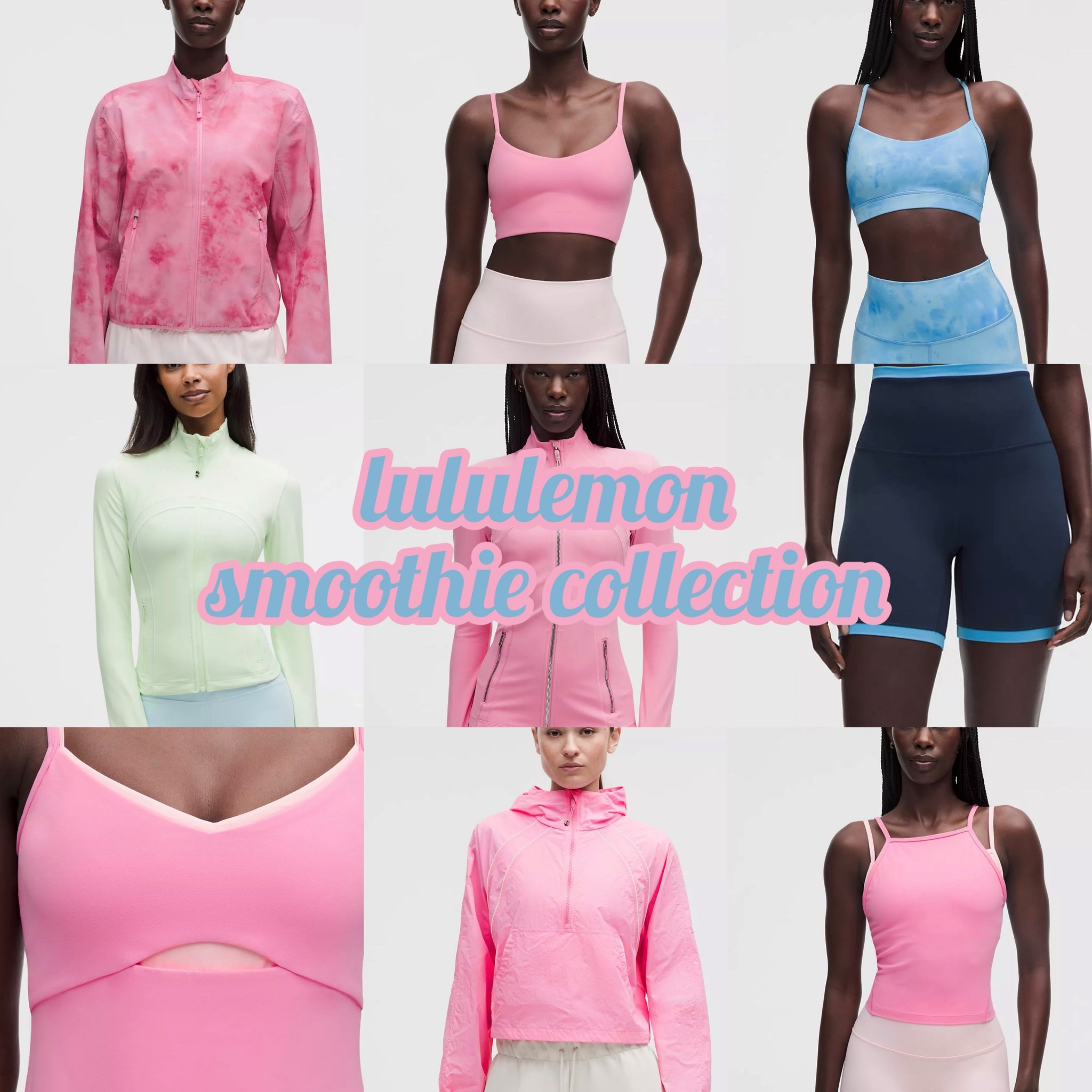 IT IS FINALLY HERE! In my opinion….. this may be the best collection they have came out with in multiple YEARS👀💗 the blue, the candy cloud pink, tie dye, the double layer?!? Omg i need everything 😭💗

#LTKfitnessgoals #LTKActive #LTKSeasonal