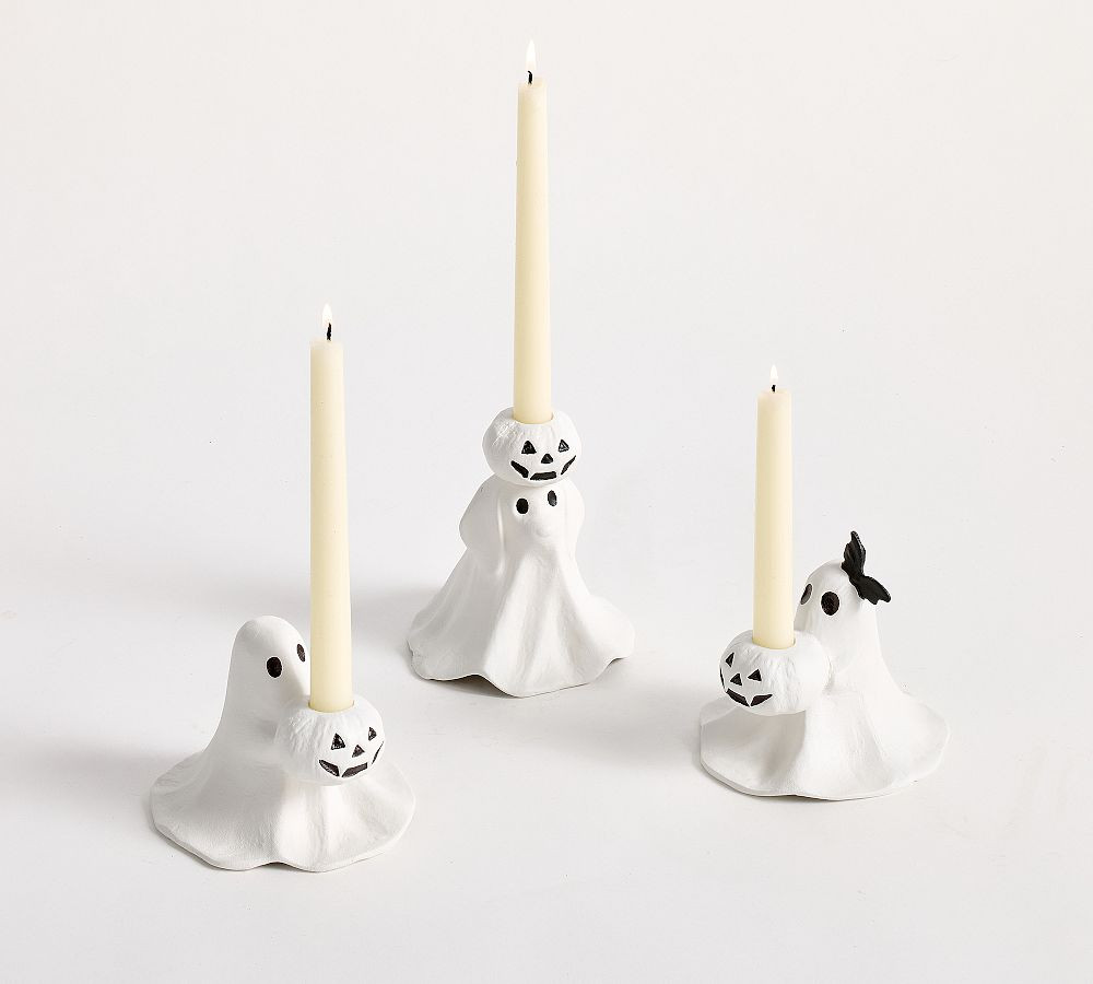 Scary Squad Icon Candle Holder | Pottery Barn (US)