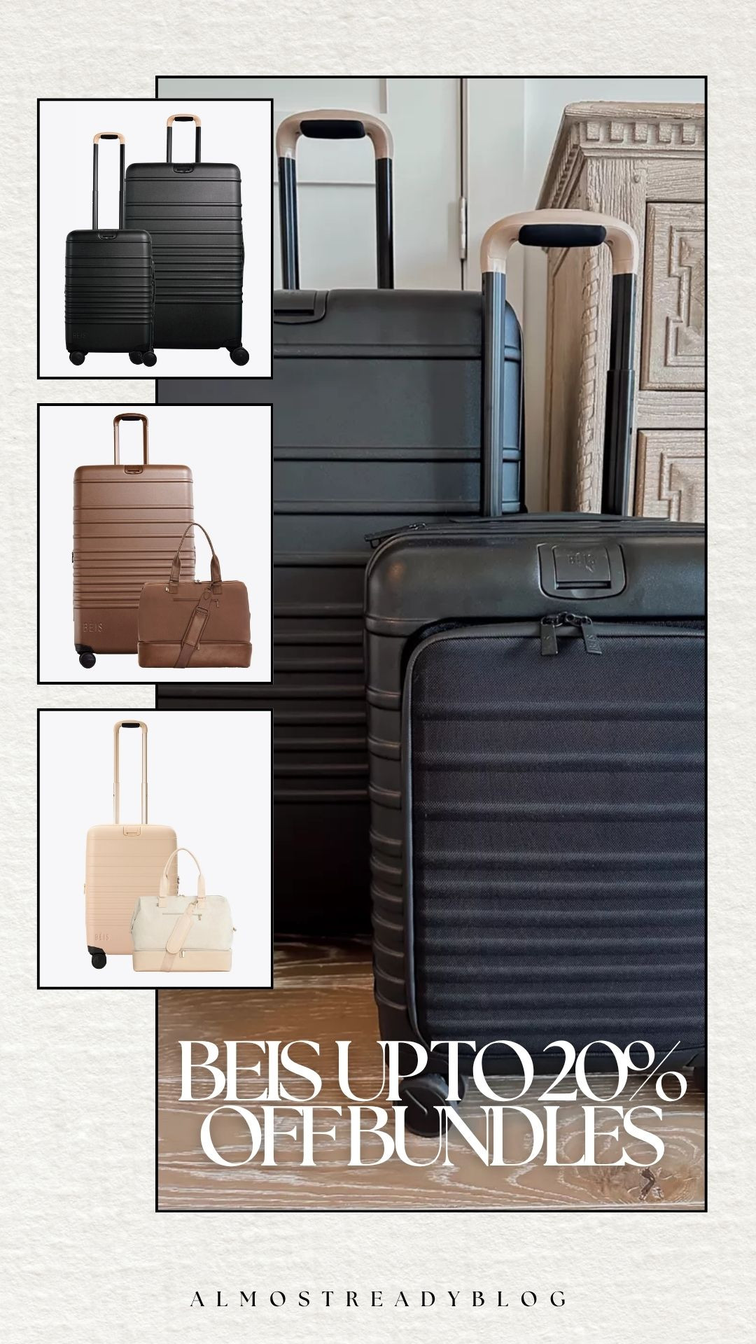 BEIS up to 20% off bundles right now!!

watchnow, sale alert, finds under 100, travel esssentials, new arrivals, beis, amanda west 

 #LTKSeasonal #LTKTravel