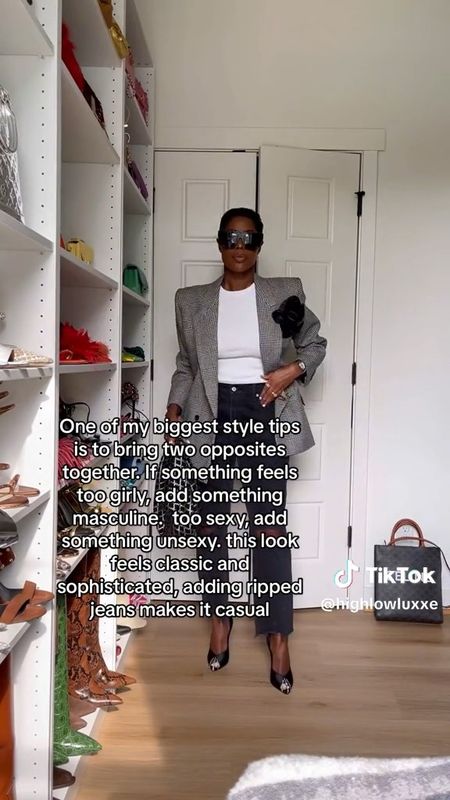 STYLE TIP 🗣️: read the on-screen text for my go-go tip when styling an outfit! 

Follow me on TikTok @HighLowLuxxe for daily fashion videos!

#LTKfit #LTKstyletip #LTKSeasonal