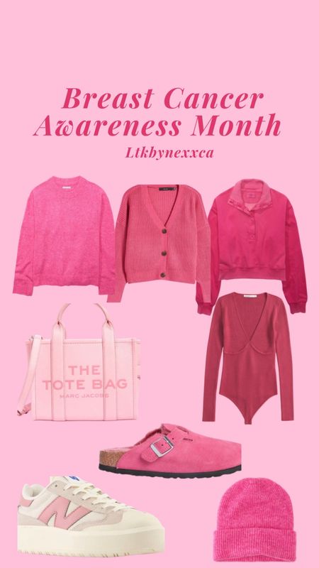 Celebrate Breast Cancer Awareness Month by wearing pink 💕

#LTKSeasonal #LTKHoliday #LTKGiftGuide
