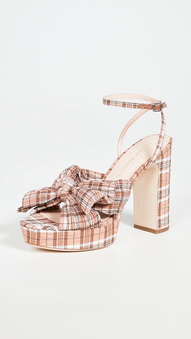 Loeffler Randall Pleated Platform Sandals | SHOPBOP | Shopbop