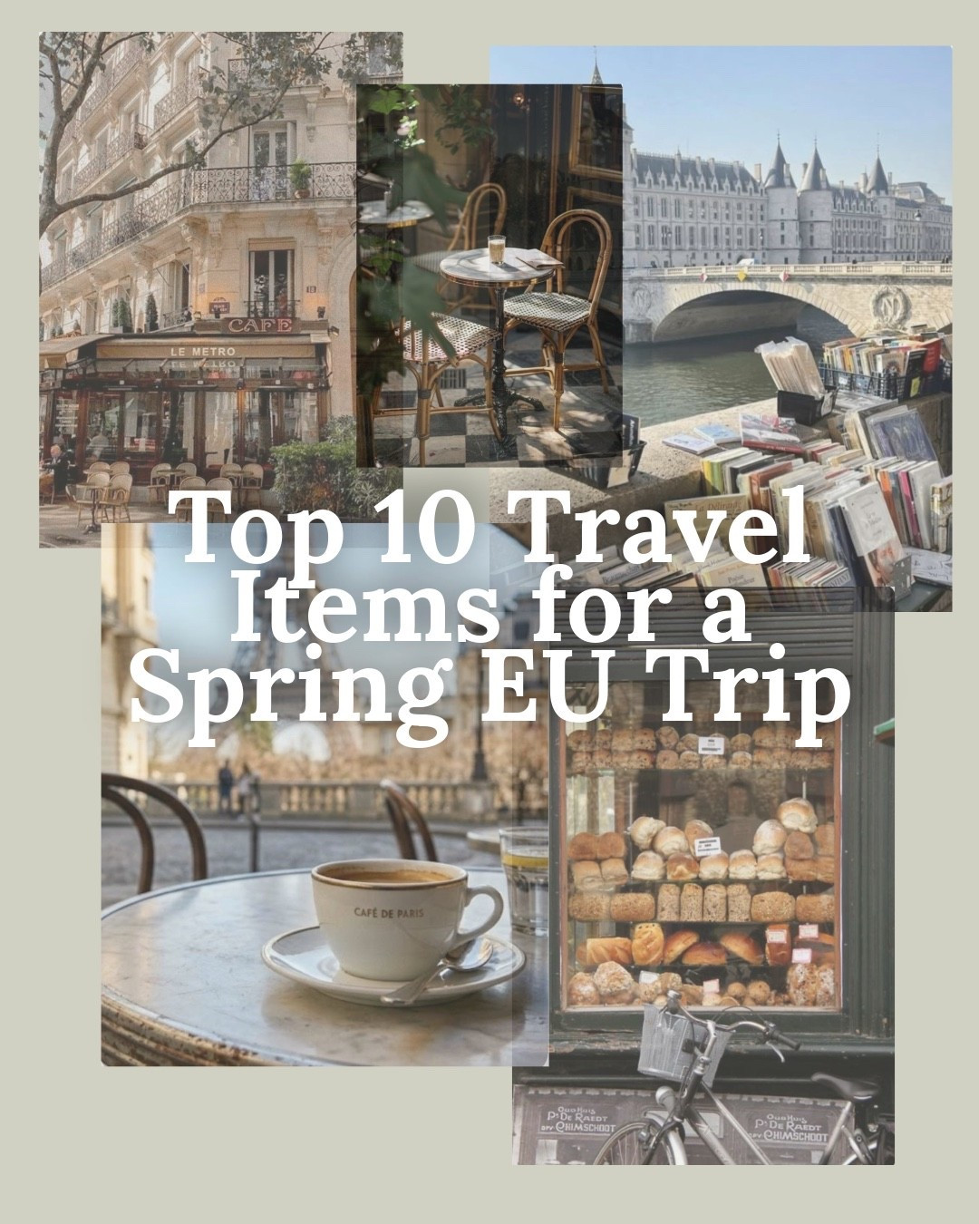 Top Ten Travel Items for a Spring EU Trip

#LTKvlog #LTKTravel #LTKSeasonal