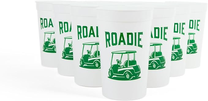 Seymour Butz 10 Pack Reusable Golf 16 oz Stadium Cups - Golf Party Supply | Amazon (US)