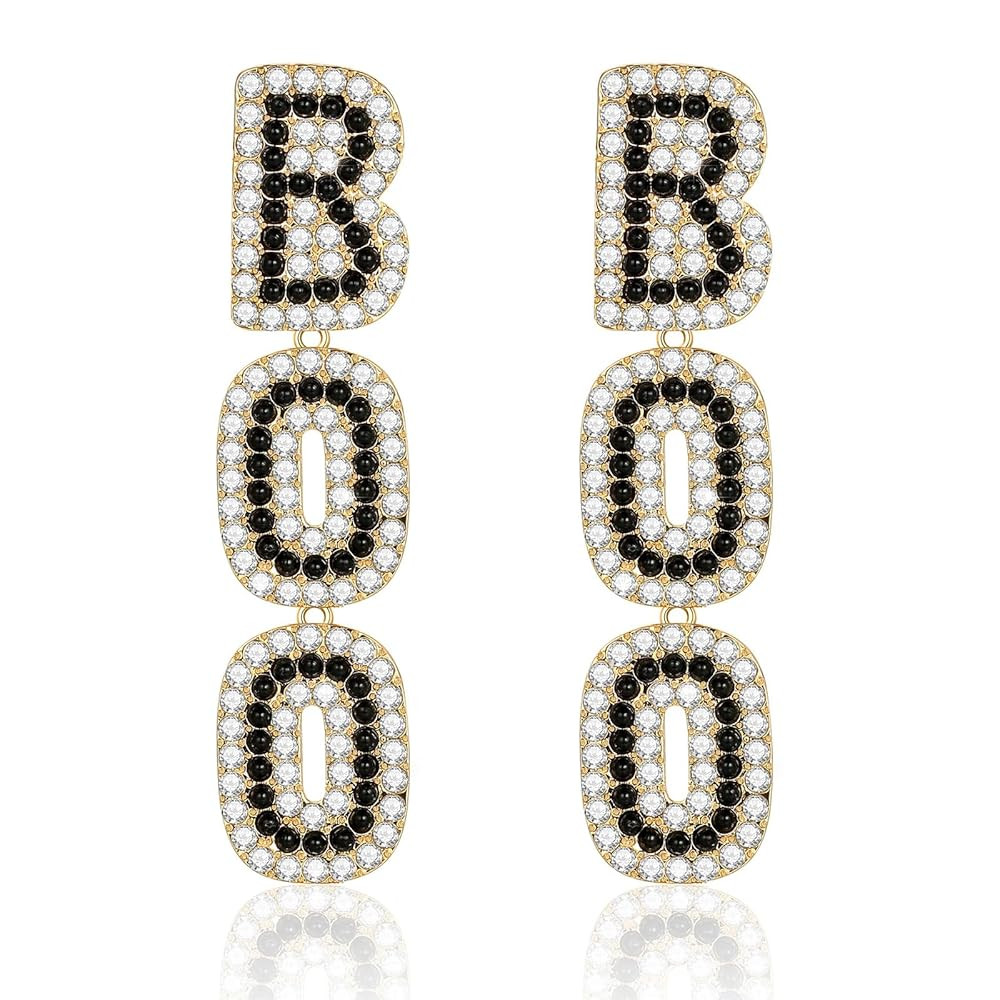 Halloween Earrings for Women Cute Pumpkin Dangle Earrings Candy Corn Earrings Fun Spider Web Witc... | Amazon (US)