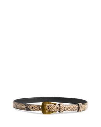 Women's Square Buckle Embossed Belt | Bloomingdale's (US)