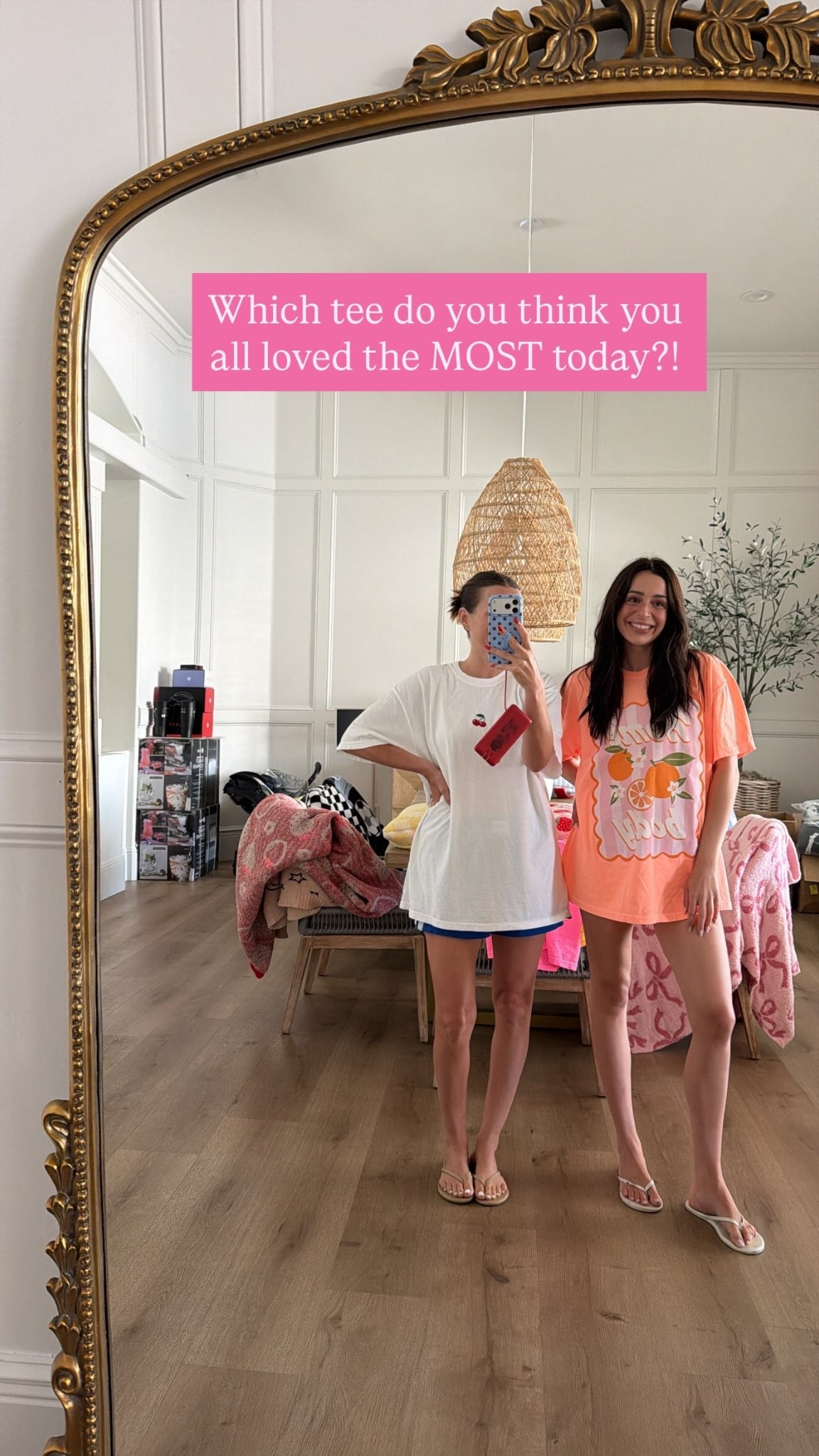 Which tee do you think you all loved the MOST today?!