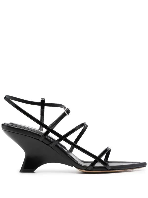 Gia26 70mm leather sandals | Farfetch Global