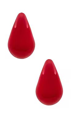 8 Other Reasons Teardrop Earrings in Red from Revolve.com | Revolve Clothing (Global)