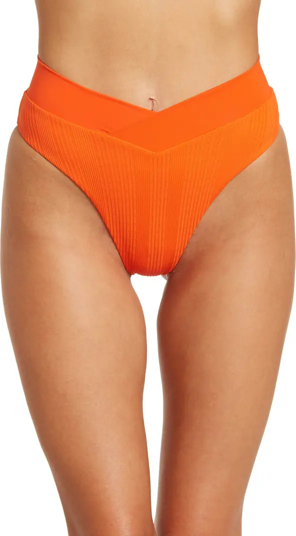 L SPACE Court Bitsy Ribbed Bikini Bottoms | Nordstromrack | Nordstrom Rack