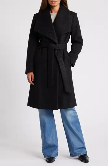 Sam Edelman Longline Wrap Coat | Nordstrom | Nordstrom