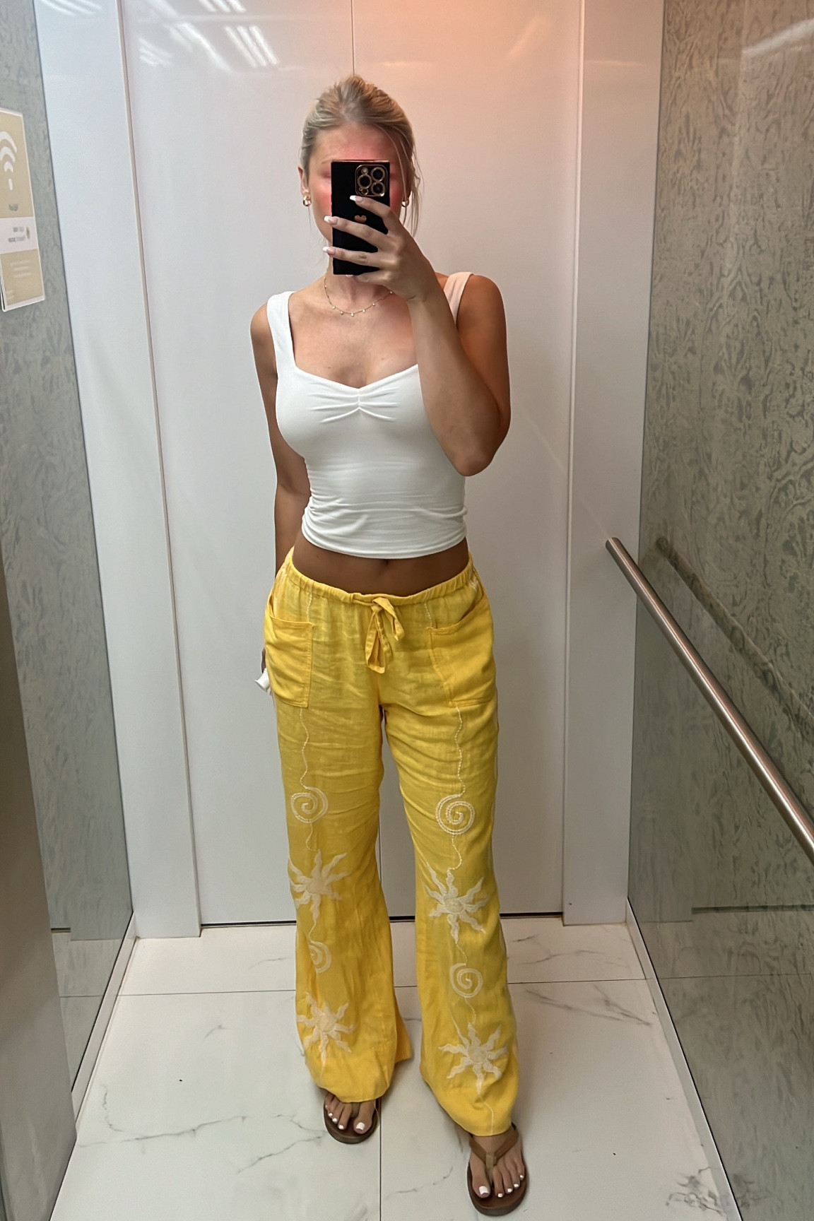 Obsessed with these pants☀️ size small 

#LTKtravel #LTKstyletip #LTKeurope