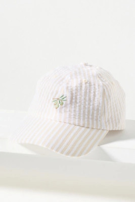 Frasier Sterling Seersucker Baseball Cap | Anthropologie (US)