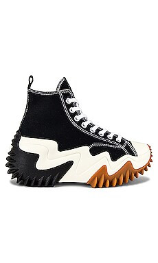 Converse Run Star Motion Hi Sneaker in Black, White, & Gum Honey from Revolve.com | Revolve Clothing (Global)