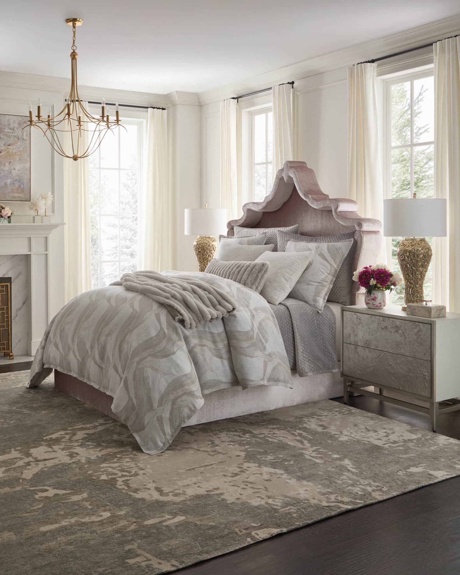 Refined Simplicity Versailles Bed | Neiman Marcus