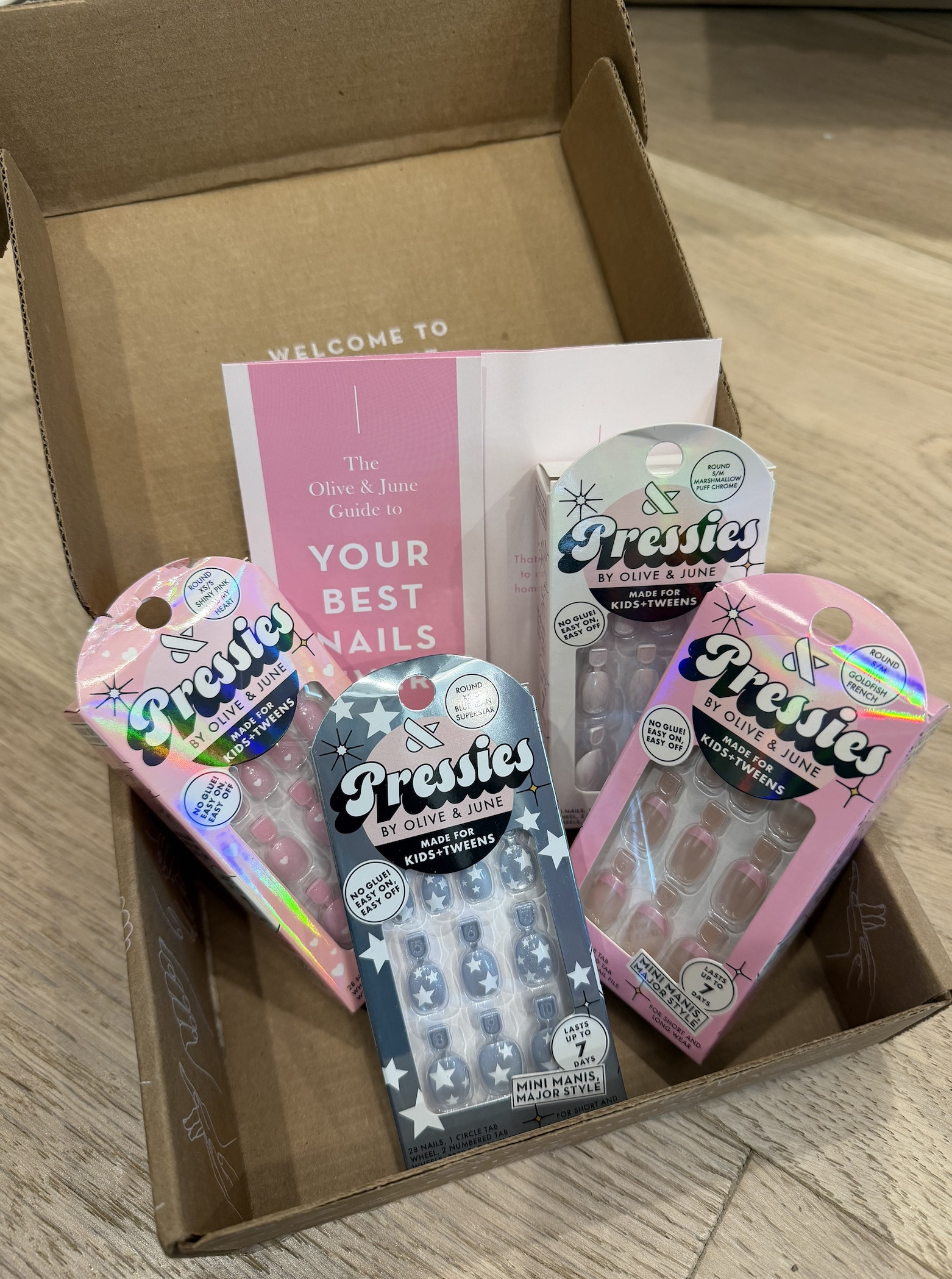 The CUTEST press on nails for kids and tweens, I know the girls are going to love these

olive and june, kids nails, press on nails, tween gift ideas 

 #LTKKids