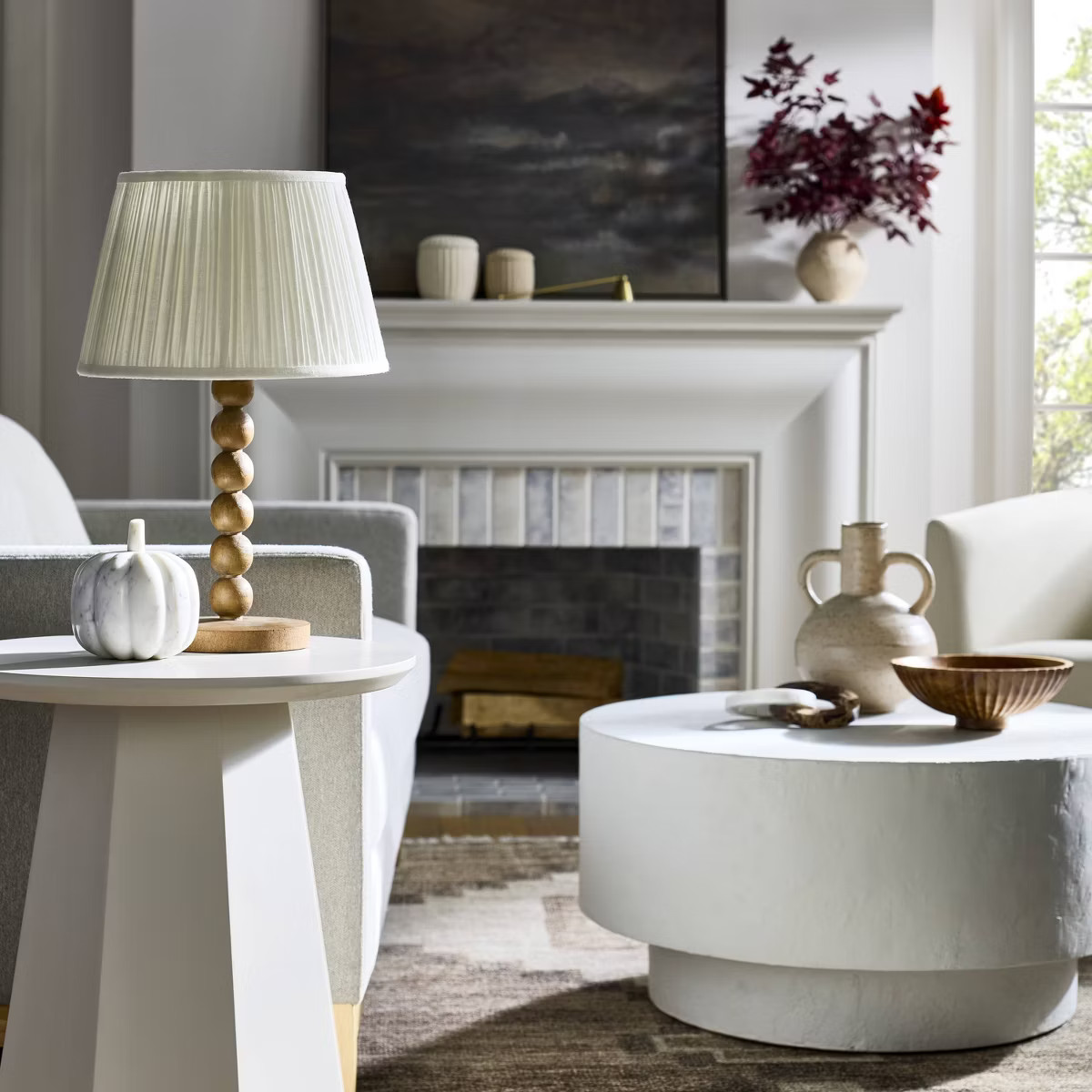 Turned Wood Stick Lamp Base Brown - Threshold™ designed with Studio McGee | Target