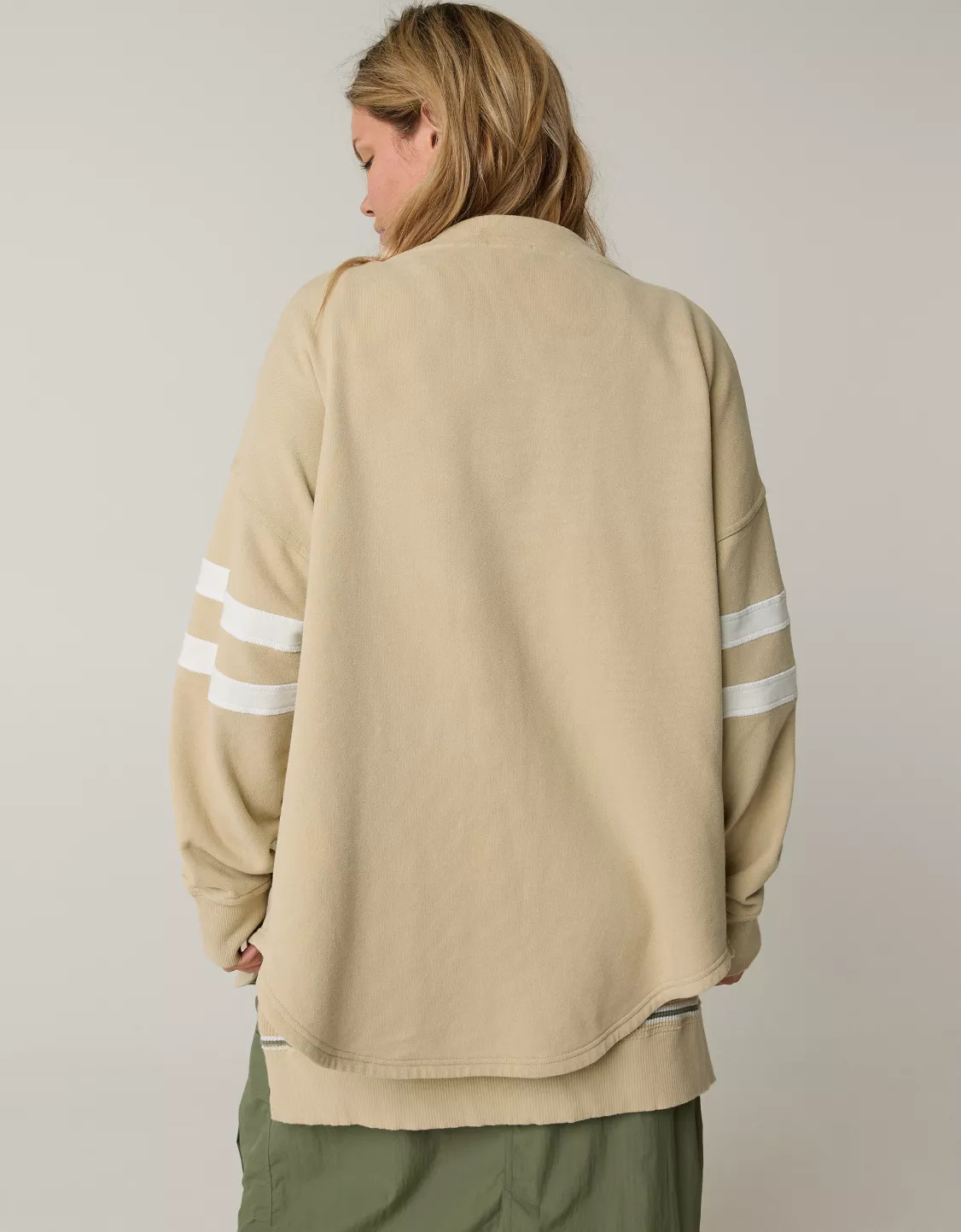 OFFLINE By Aerie Throw-back Long Sleeve Baseball Shirt | Aerie