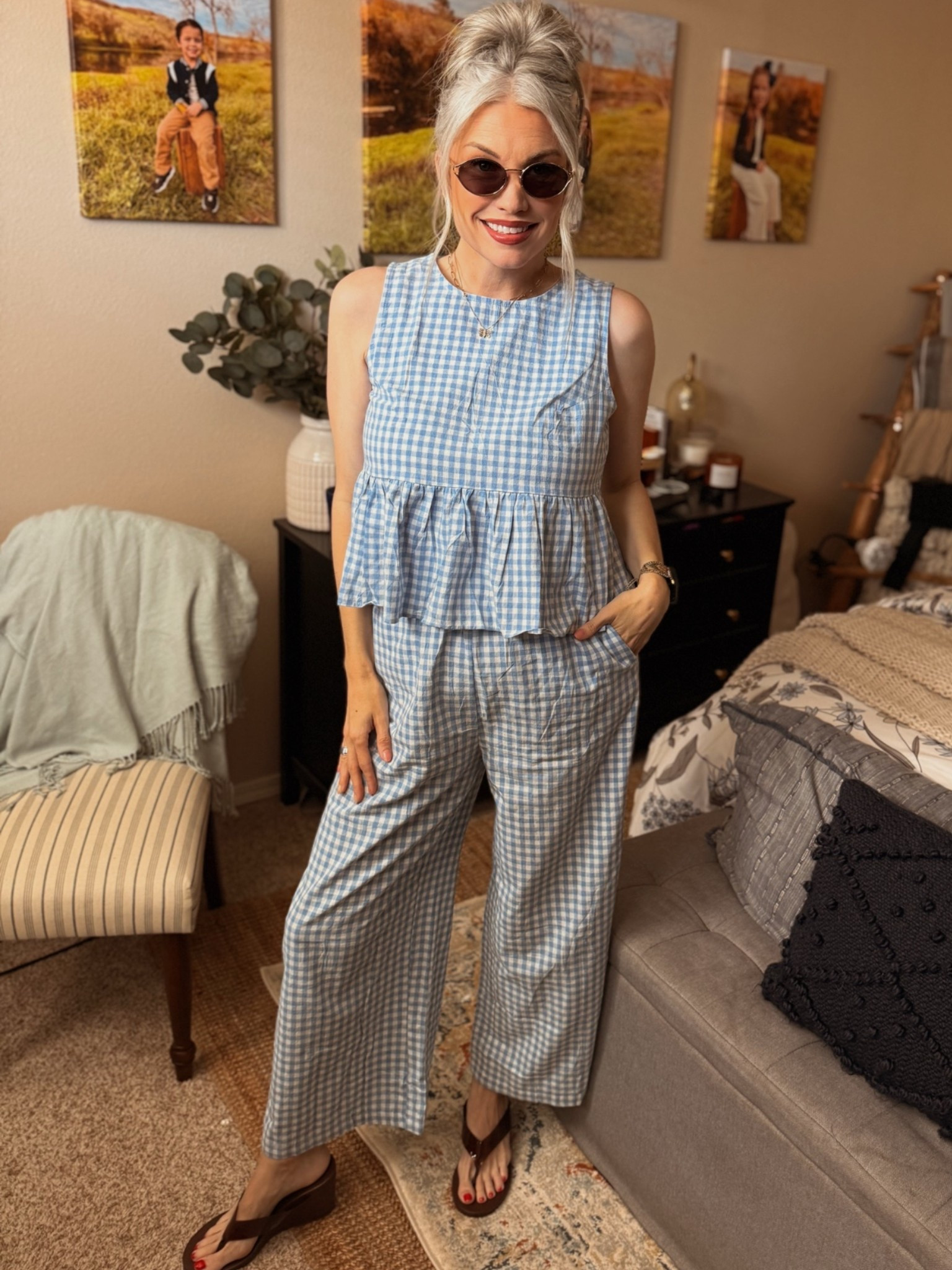 Matching set - baby shower outfit ideas

#LTKgrwm #LTKmomlife #LTKootd