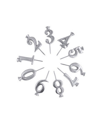 MariposaAluminum 10-Pc. Number Candle Holder Set | Macy's