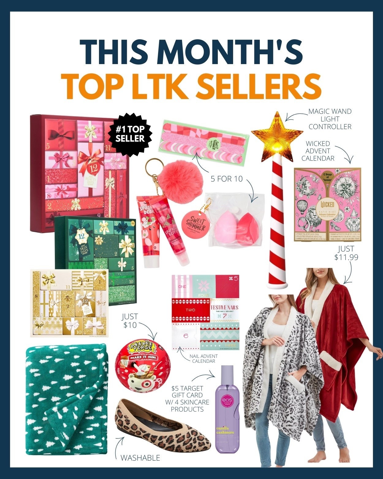 Want to know what LTK shoppers bought the most of this past month? 🛍️ Shop them below! From advent calendars to cozy finds, and stocking stuffers, you’re going to love these holiday must haves!

#LTKSeasonal #LTKHoliday #LTKGiftGuide