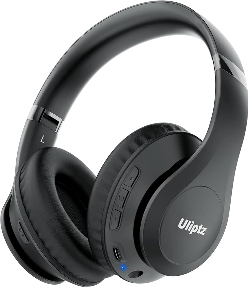 Uliptz Wireless Bluetooth Headphones, 65H Playtime, 6 EQ Sound Modes, HiFi Stereo Over Ear Headph... | Amazon (US)