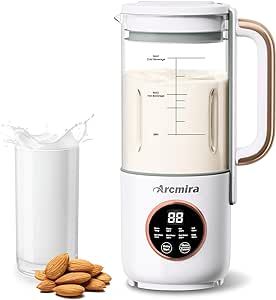 Automatic Nut Milk Maker, 35 OZ Homemade Almond, Oat, Soy, Plant-Based Milk and Dairy Free Bevera... | Amazon (US)