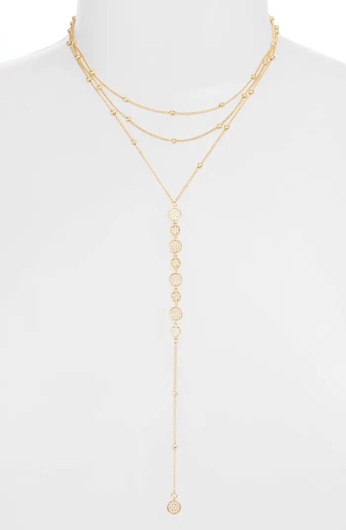 Triple Layer Y-Necklace | Nordstrom