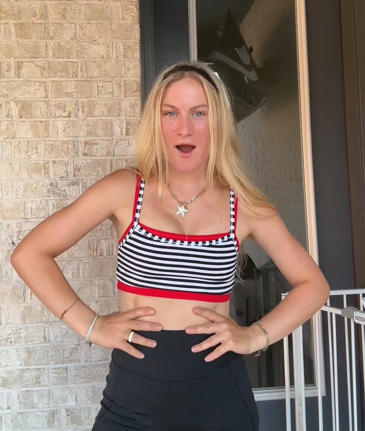 Layering sports bras!! #amazonfinds #amazonactivewear 