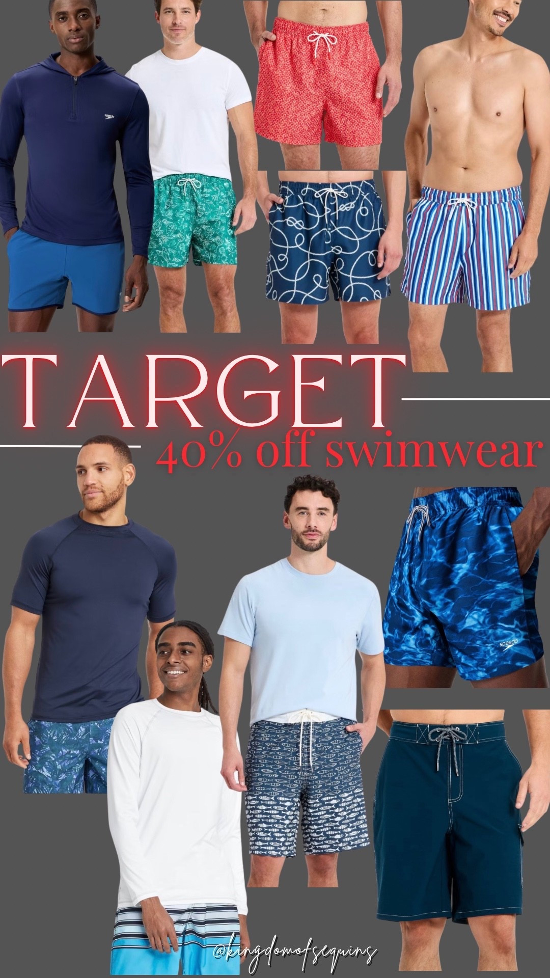 40% off swimwear at Target. Today only!

#LTKSaleAlert #LTKSwim #LTKMens