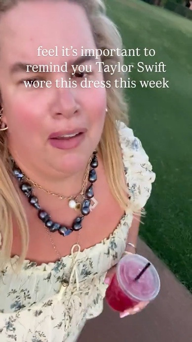 I feel it’s important to remind you that Taylor Swift wore this dress this week