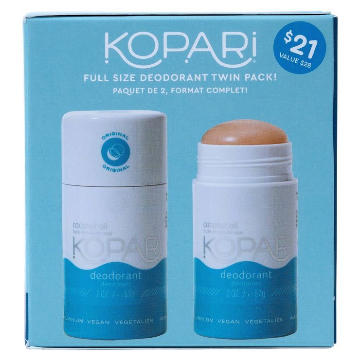 Kopari Clean Deodorant - 2pk/2oz - Ulta Beauty | Target