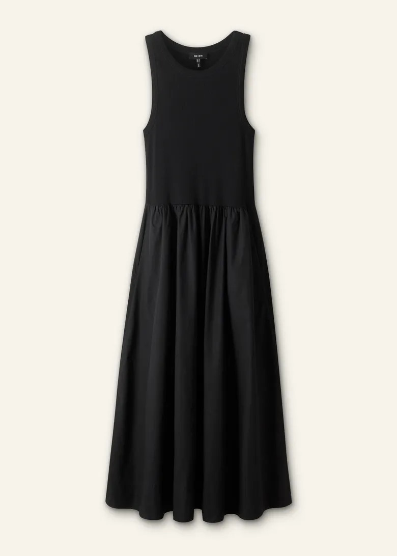 Mixed Media Maxi Dress | ME+EM US