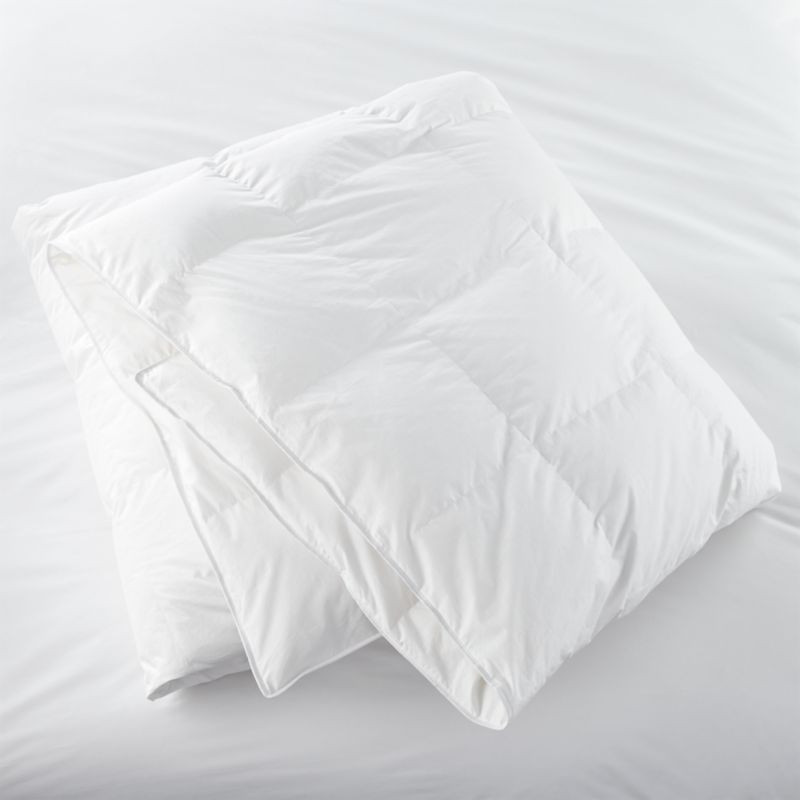 Classic Medium Down Full/Queen Duvet Insert + Reviews | Crate & Barrel | Crate & Barrel
