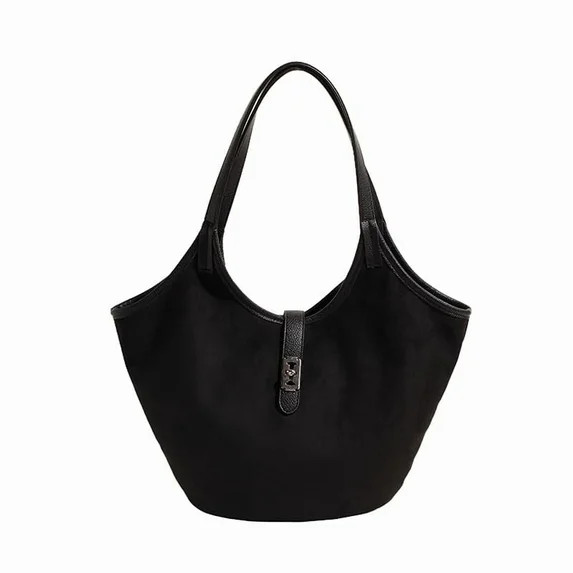 WLH定制 Tote Bags Suede Bag for Women Fall Hobo Bag Bucket Tote Bag Work Hobo Handbags Scoop Ne... | Walmart (US)
