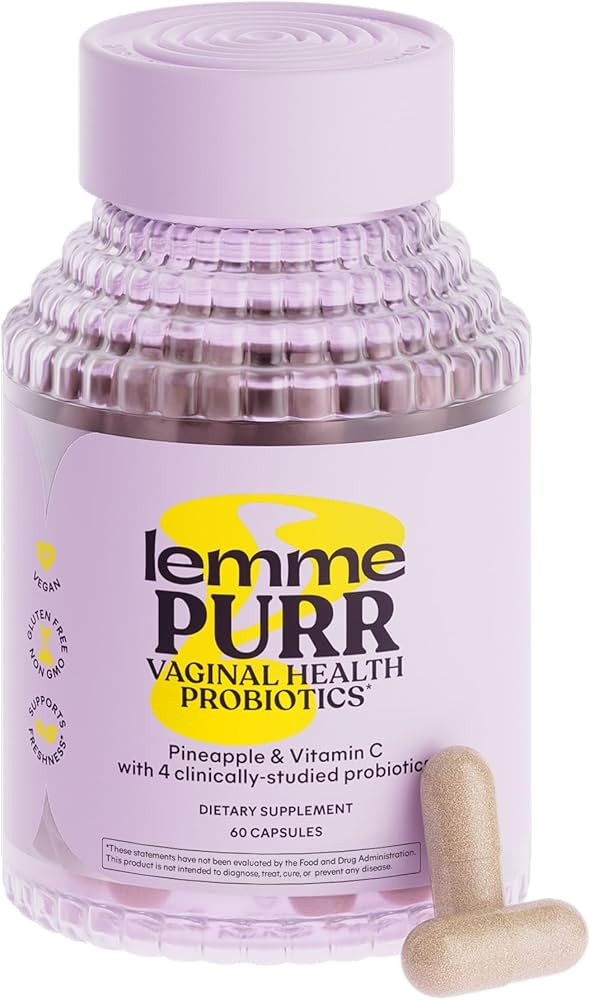 Lemme Purr Vaginal Probiotics for Women - Promotes pH Balance, Healthy Vaginal Odor & Urinary Tra... | Amazon (US)